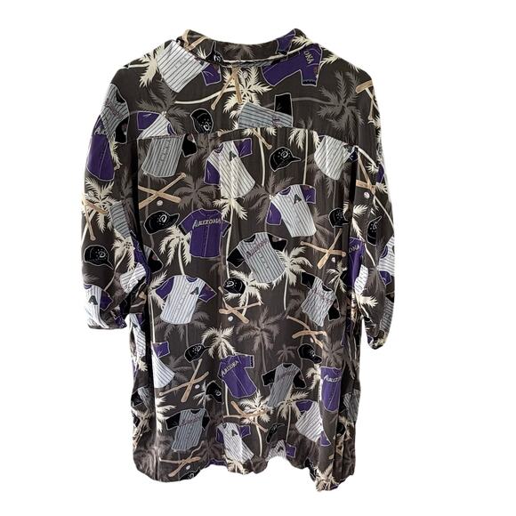 Reyn Spooner MLB Arizona Diamondbacks Hawaiian Shirt Rayon XXL - Picture 7 of 7